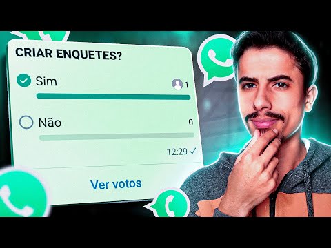 Como criar uma enquete no WhatsApp?