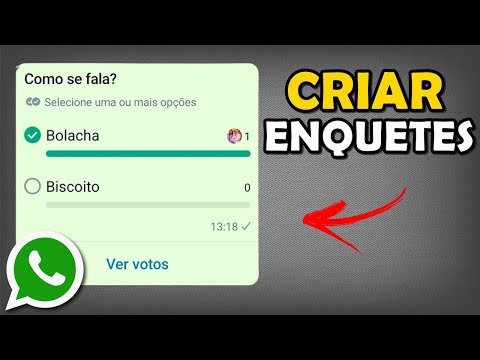 Como criar uma enquete no WhatsApp?