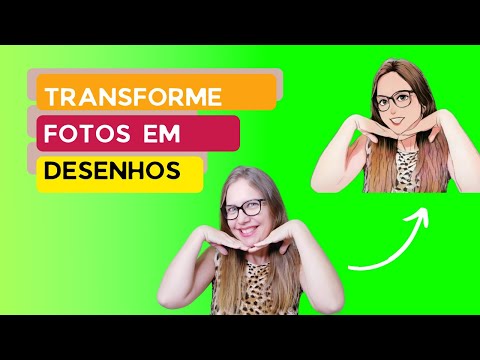 Como criar uma foto de desenho animado?