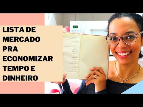 Como criar uma lista de compras completa?