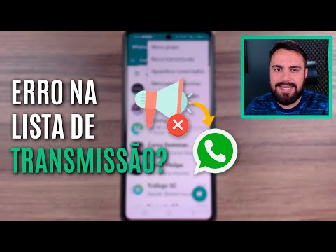 Como criar uma lista de transmissão no WhatsApp para contatos não salvos?