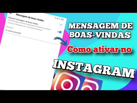 Como criar uma mensagem automática de boas-vindas no Instagram?