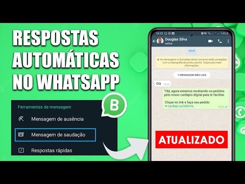 Como criar uma mensagem de saudação para clientes no WhatsApp do salão de beleza?