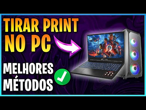 Como dar print no PC?