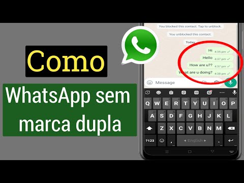 Como deixar apenas um tique no WhatsApp no Android?