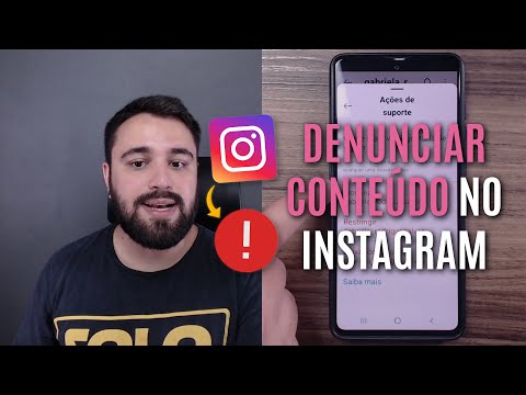 Como derrubar uma conta no Instagram?