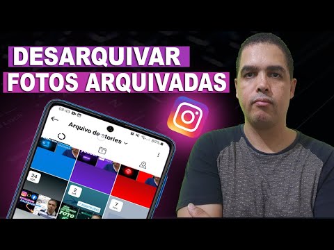 Como desarquivar fotos no Instagram?