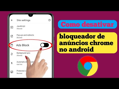 Como desativar o AdBlock no Google Chrome no celular?