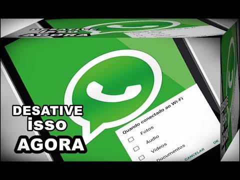 Como desativar o armazenamento USB do WhatsApp?