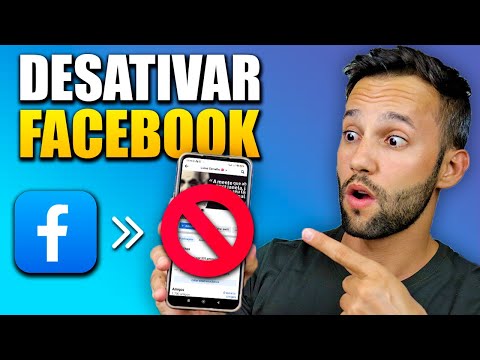 Como desativar o Facebook temporariamente?