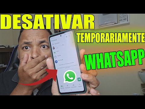 Como desativar o WhatsApp sem desinstalar?