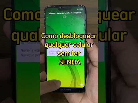 Como desbloquear um celular com senha esquecida?