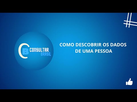 Como descobrir dados de uma pessoa?