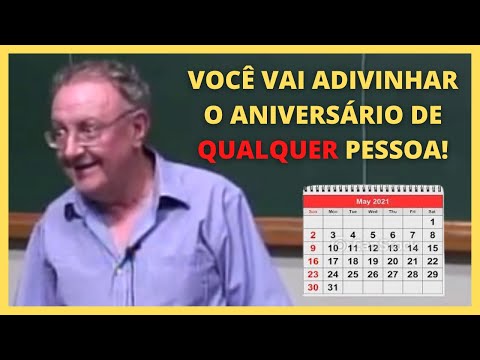 Como descobrir o aniversário de alguém?