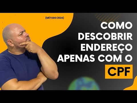 Como descobrir o nome da pessoa pelo CPF?