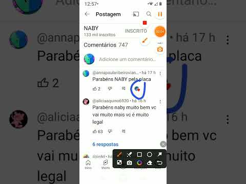 Como descobrir quem curtiu meu comentário no YouTube?