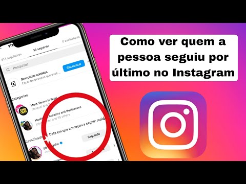 Como descobrir quem te seguiu por último no Instagram?