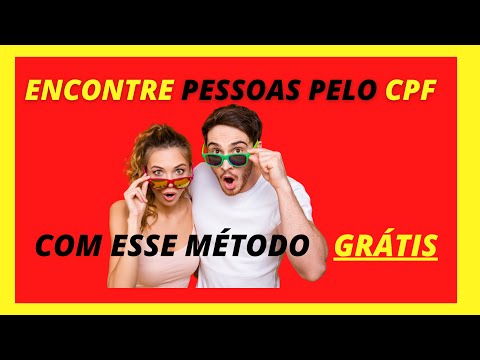 Como descobrir uma pessoa pelo CPF?