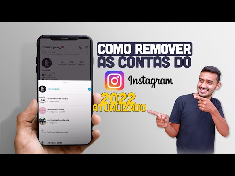 Como desconectar outras contas do Instagram?