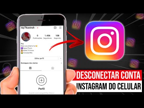 Como desconectar uma conta do Instagram no celular?