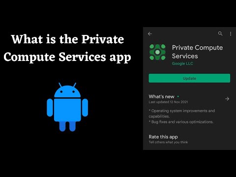 Como desinstalar o Private Compute Services?