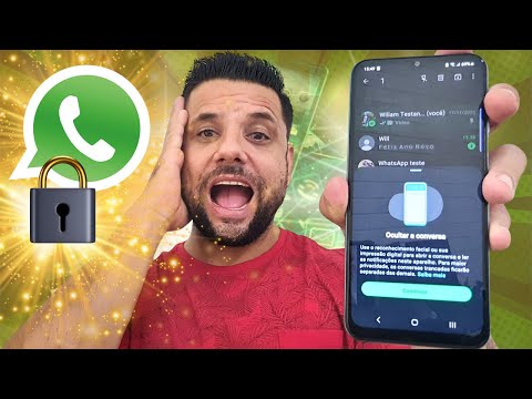 Como destrancar uma conversa no WhatsApp?