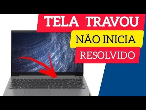 Como destravar o notebook?