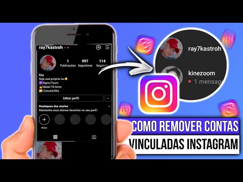 Como desvincular duas contas do Instagram no iPhone?