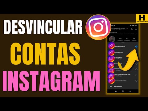 Como desvincular uma conta do Instagram da outra?