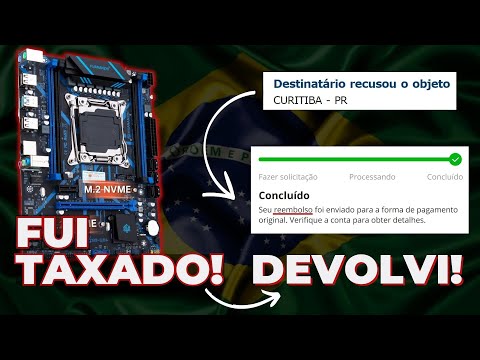 Como devolver uma encomenda que foi taxada?