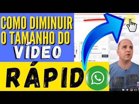 Como diminuir o tamanho de um vídeo?