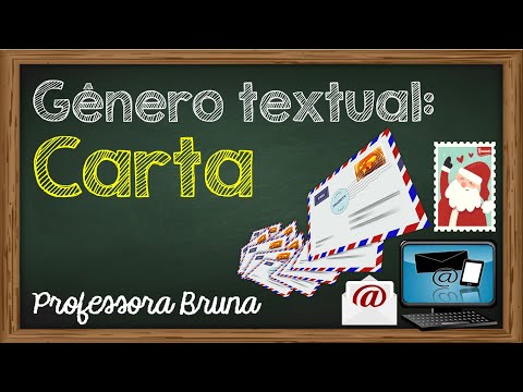 Como é a estrutura de uma carta?