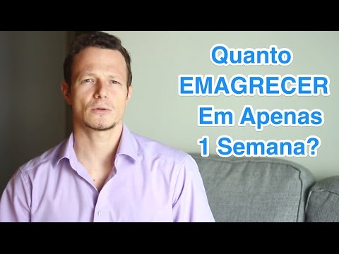 Como é possível emagrecer em uma semana?