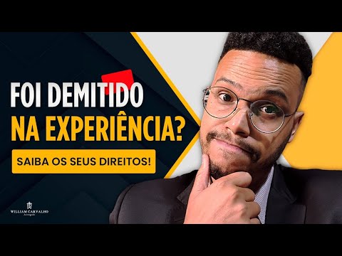 Como é ser mandado embora durante o período de experiência?