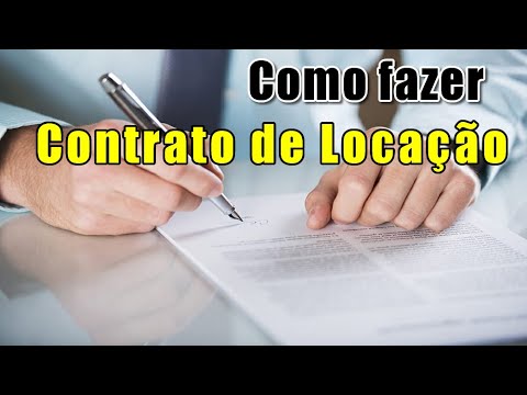 Como elaborar um contrato de aluguel de casa?