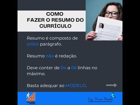 Como elaborar um resumo de qualificações eficaz para o primeiro emprego?