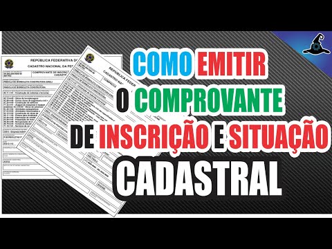 Como emitir o comprovante de inscrição e de situação cadastral?