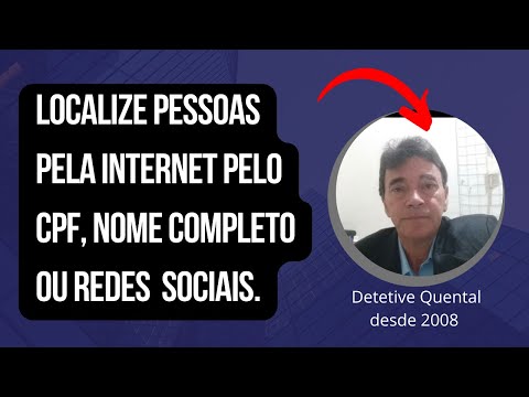 Como encontrar alguém pelo CPF?