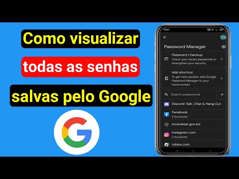 Como encontrar as senhas salvas no celular?