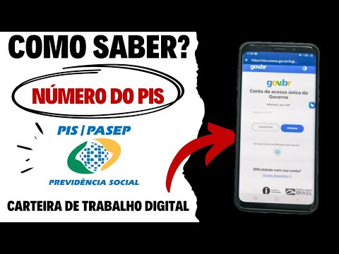 Como encontrar o número do PIS na carteira digital?