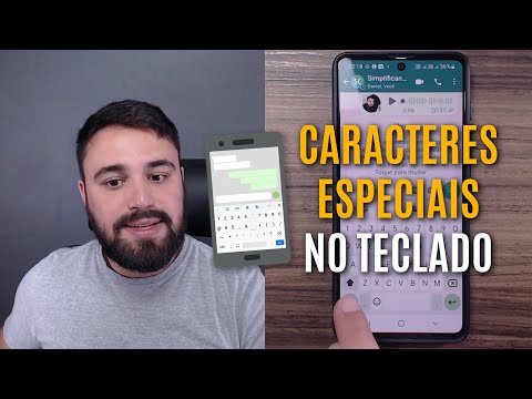 Como encontrar o símbolo n no celular?