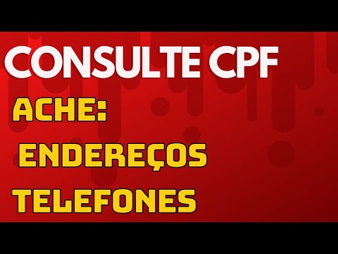 Como encontrar o telefone de uma pessoa usando o CPF?