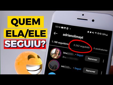 Como encontrar um aplicativo para ver os seguidores recentes de outra pessoa?