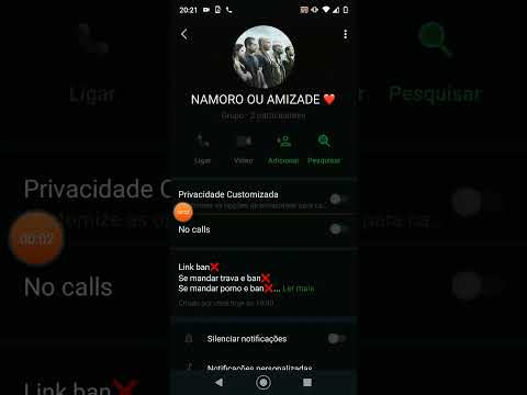 Como encontrar um grupo de namoro no WhatsApp?