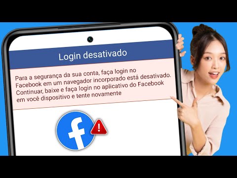 Como entrar no Facebook por um navegador incorporado?