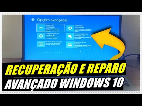 Como entrar no modo de reparo do Windows 10 pela BIOS?