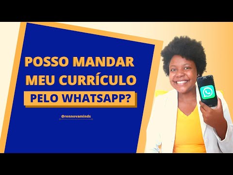 Como enviar currículo pelo WhatsApp?