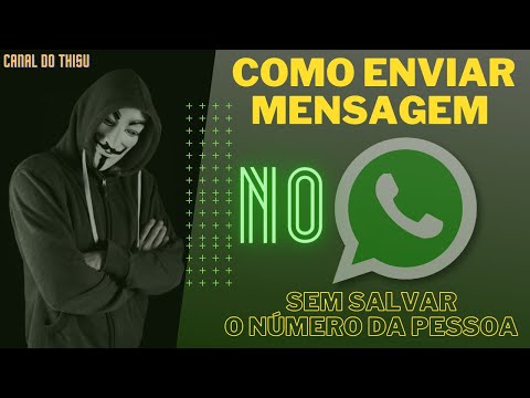 Como enviar mensagens anônimas no WhatsApp?