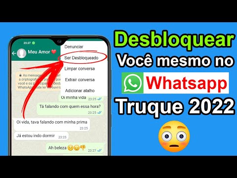 Como enviar SMS para um número que me bloqueou no WhatsApp?