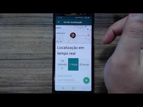 Como enviar sua localização pelo WhatsApp?